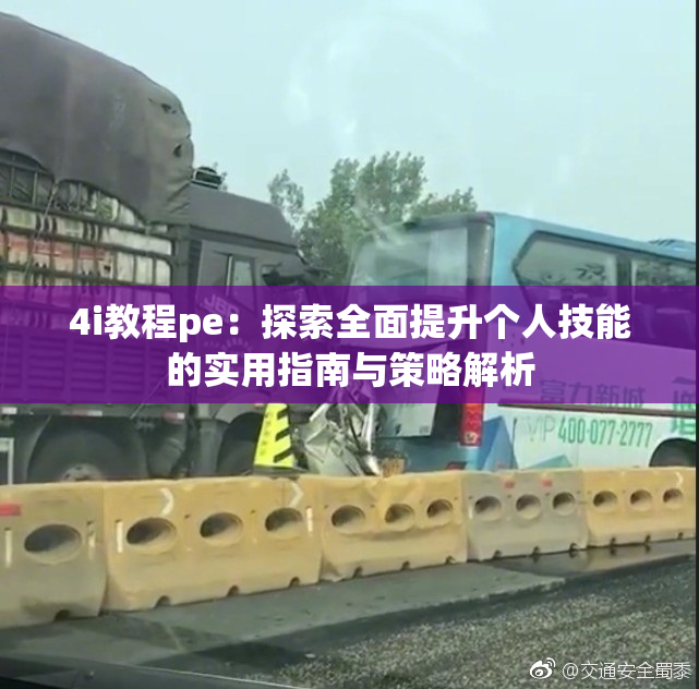 4i教程pe：探索全面提升个人技能的实用指南与策略解析