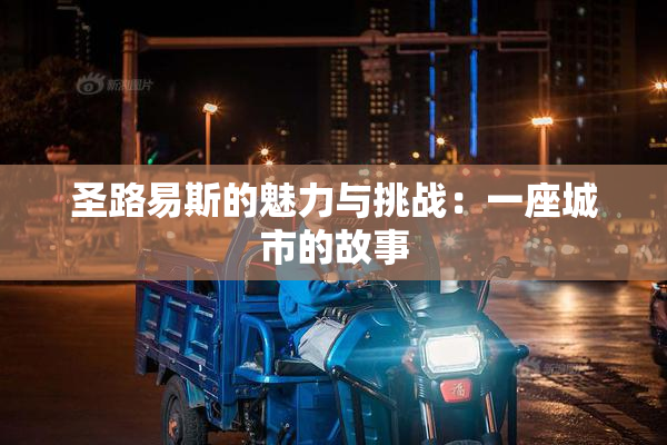 圣路易斯的魅力与挑战：一座城市的故事