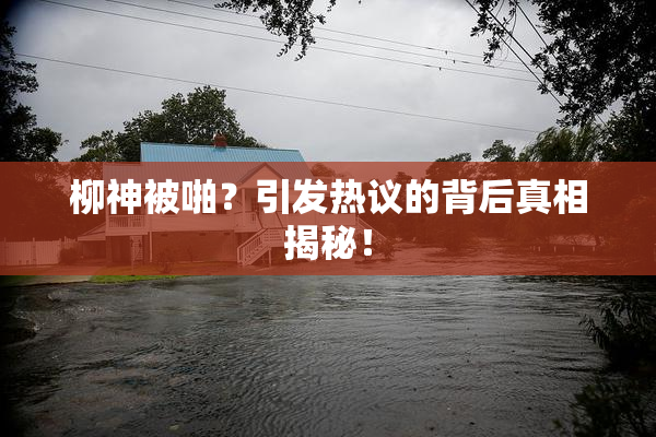 柳神被啪？引发热议的背后真相揭秘！