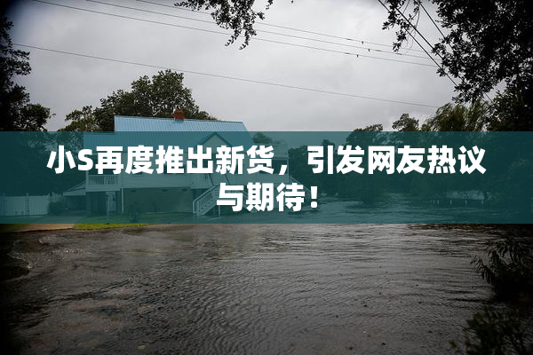 小S再度推出新货，引发网友热议与期待！