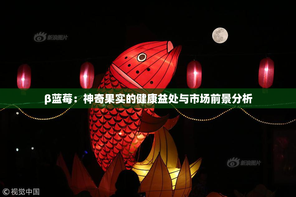 β蓝莓：神奇果实的健康益处与市场前景分析