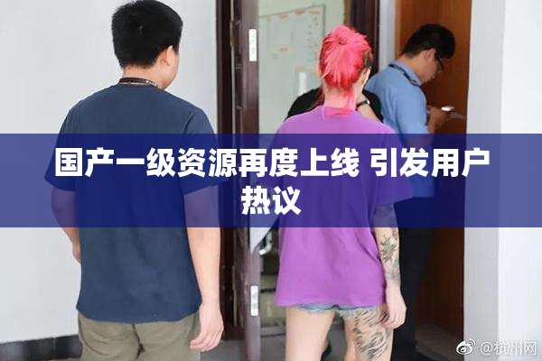 国产一级资源再度上线 引发用户热议
