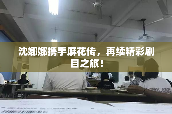 沈娜娜携手麻花传，再续精彩剧目之旅！