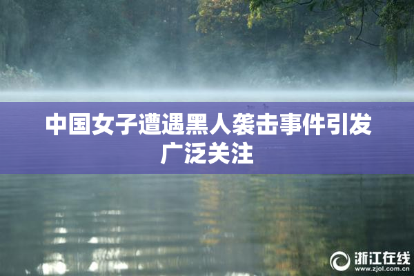 中国女子遭遇黑人袭击事件引发广泛关注