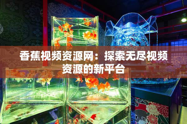 香蕉视频资源网：探索无尽视频资源的新平台