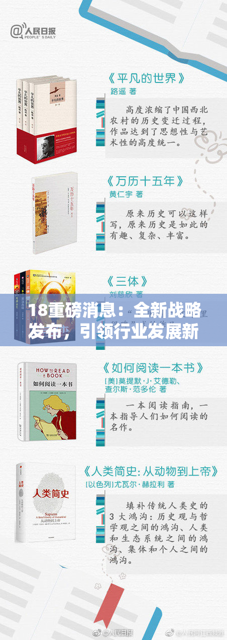 18重磅消息：全新战略发布，引领行业发展新趋势！