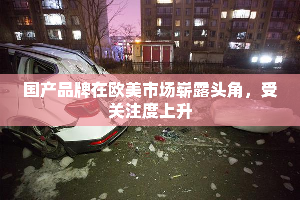 国产品牌在欧美市场崭露头角，受关注度上升