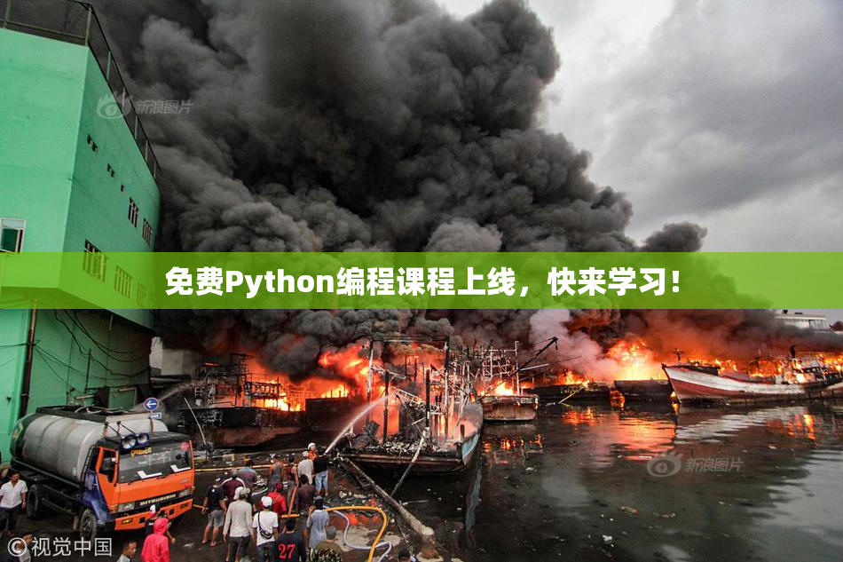 免费Python编程课程上线，快来学习！