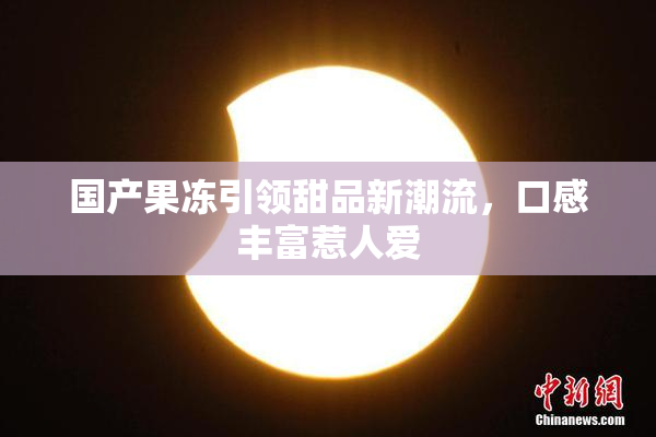 国产果冻引领甜品新潮流，口感丰富惹人爱
