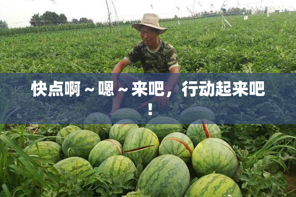 快点啊～嗯～来吧，行动起来吧！