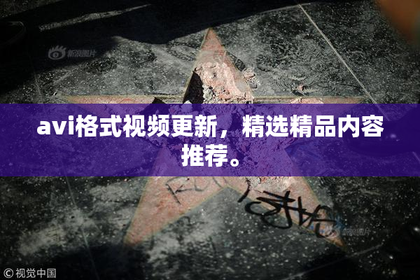 avi格式视频更新，精选精品内容推荐。