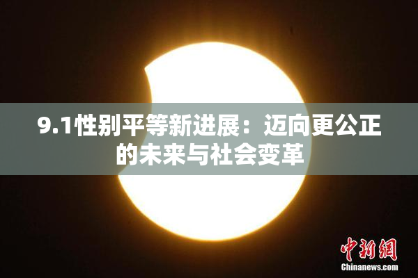9.1性别平等新进展：迈向更公正的未来与社会变革