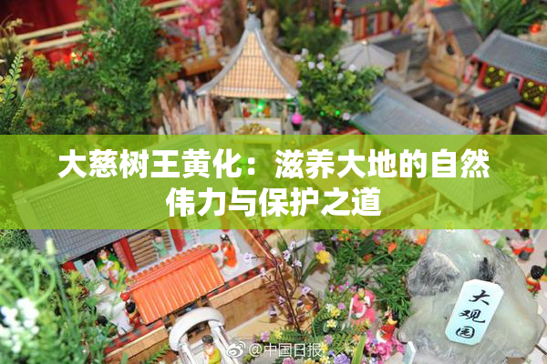大慈树王黄化：滋养大地的自然伟力与保护之道