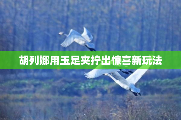 胡列娜用玉足夹拧出惊喜新玩法
