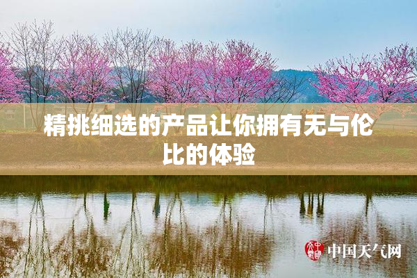 精挑细选的产品让你拥有无与伦比的体验