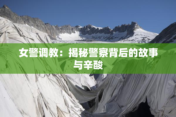 女警调教：揭秘警察背后的故事与辛酸