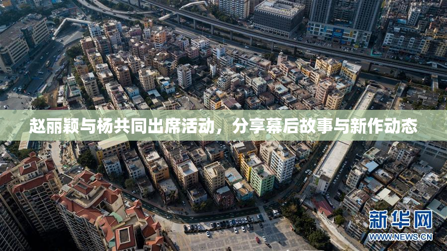 赵丽颖与杨共同出席活动，分享幕后故事与新作动态