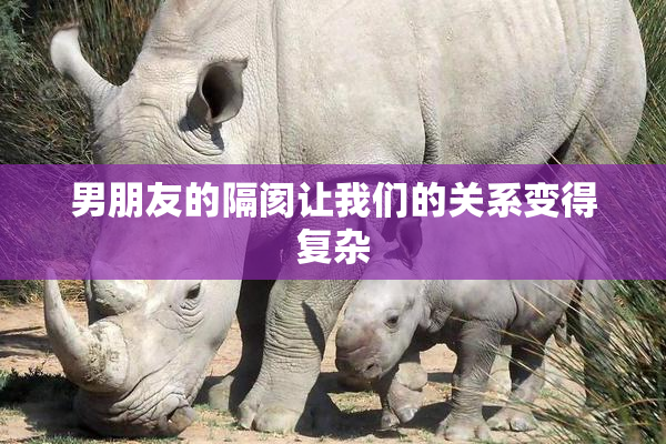 男朋友的隔阂让我们的关系变得复杂
