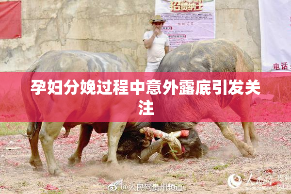 孕妇分娩过程中意外露底引发关注