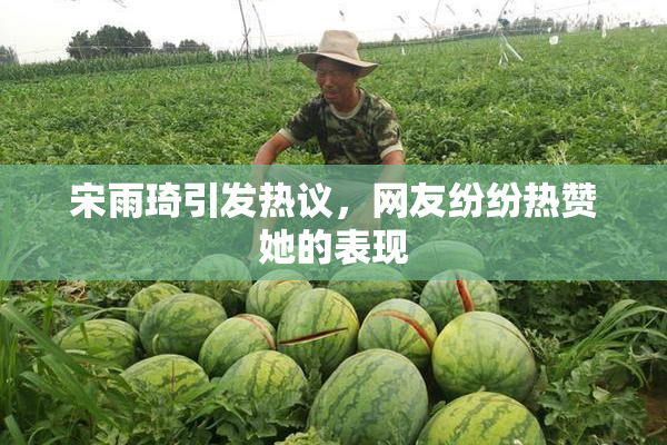 宋雨琦引发热议，网友纷纷热赞她的表现