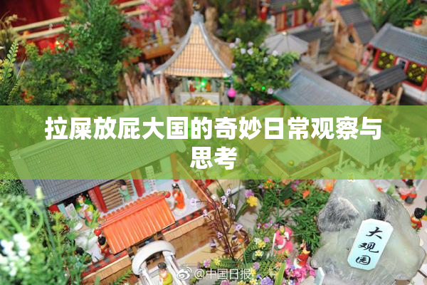 拉屎放屁大国的奇妙日常观察与思考