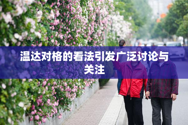 温达对格的看法引发广泛讨论与关注
