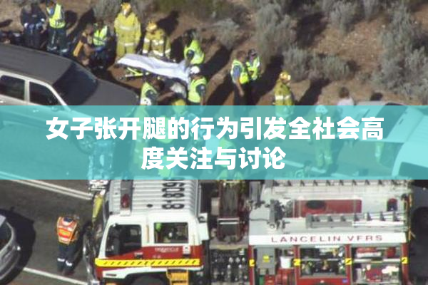 女子张开腿的行为引发全社会高度关注与讨论