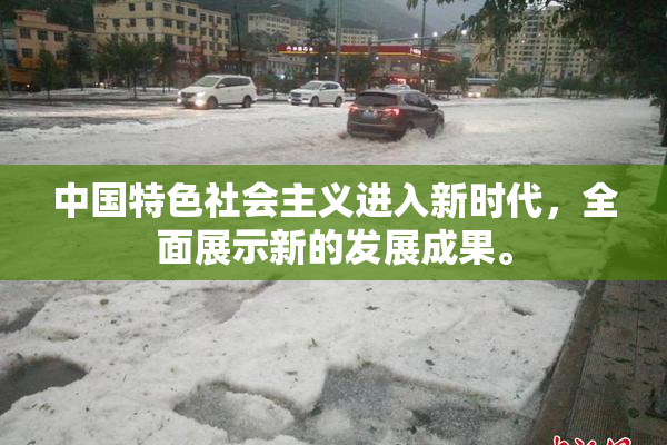中国特色社会主义进入新时代，全面展示新的发展成果。