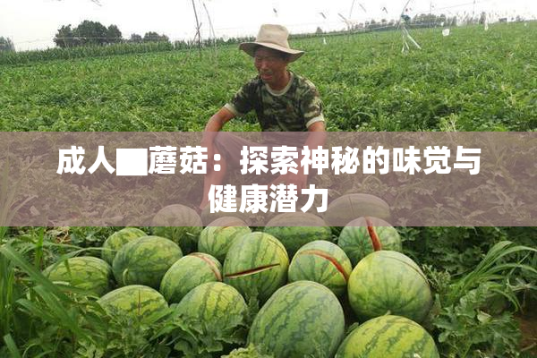 成人▇蘑菇：探索神秘的味觉与健康潜力