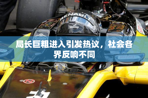局长巨粗进入引发热议，社会各界反响不同