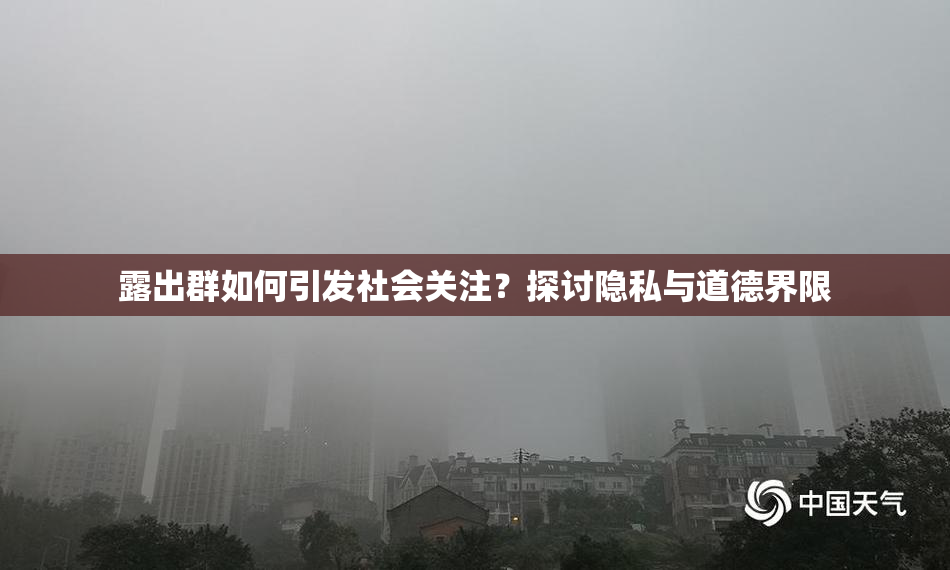 露出群如何引发社会关注？探讨隐私与道德界限