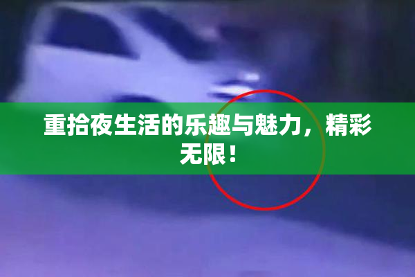 重拾夜生活的乐趣与魅力，精彩无限！