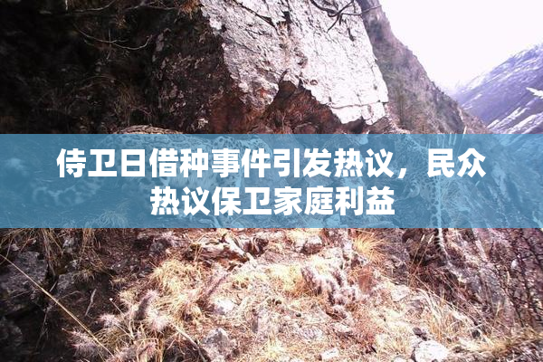侍卫日借种事件引发热议，民众热议保卫家庭利益