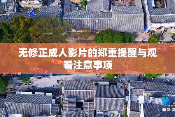 无修正成人影片的郑重提醒与观看注意事项