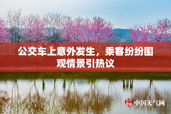 公交车上意外发生，乘客纷纷围观情景引热议
