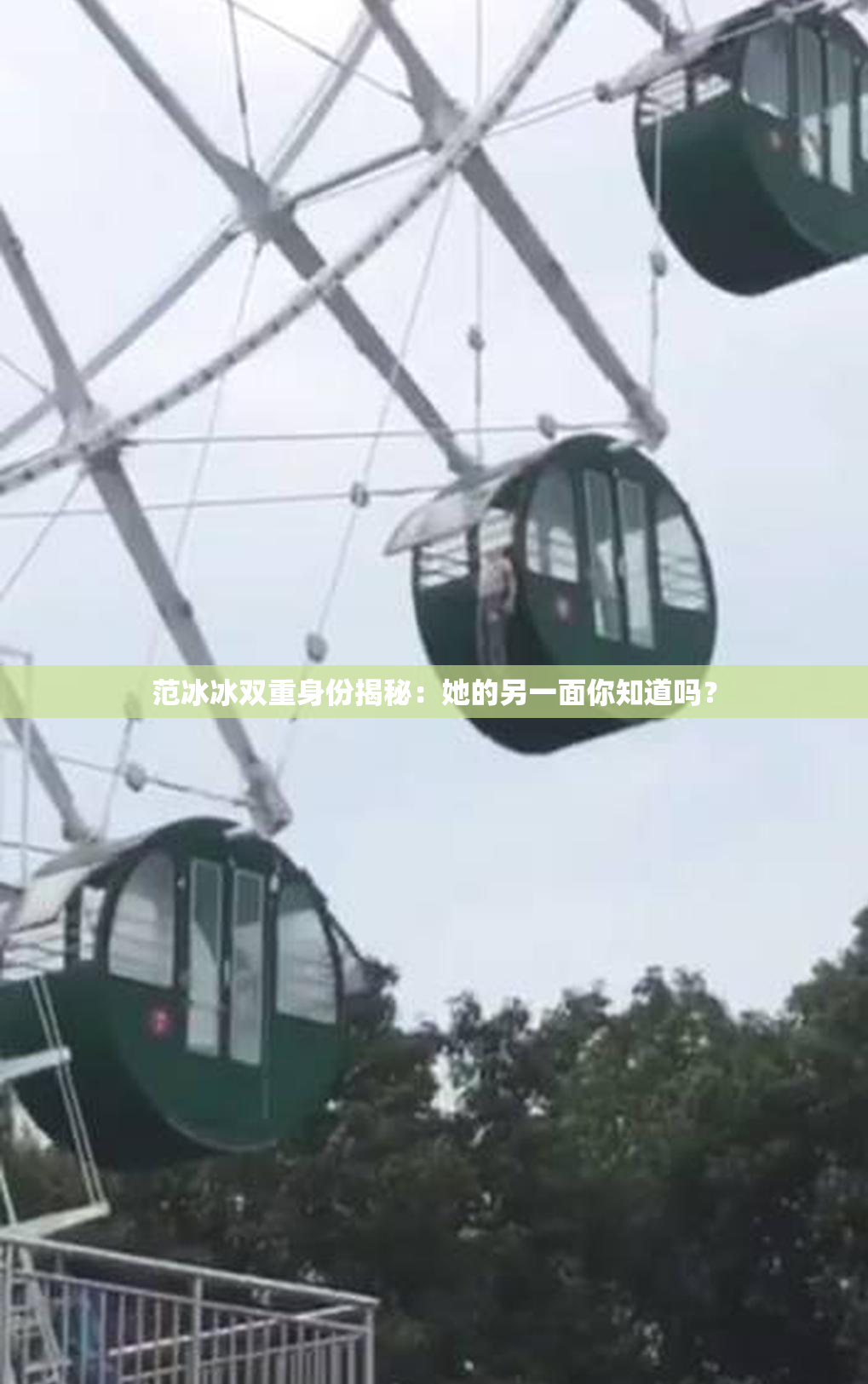 范冰冰双重身份揭秘：她的另一面你知道吗？