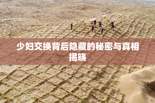 少妇交换背后隐藏的秘密与真相揭晓