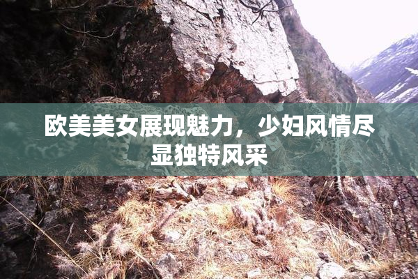 欧美美女展现魅力，少妇风情尽显独特风采