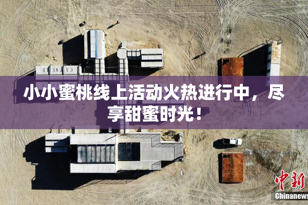 小小蜜桃线上活动火热进行中，尽享甜蜜时光！