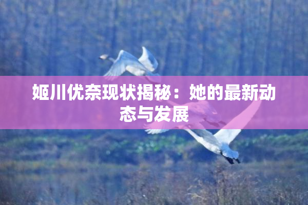 姬川优奈现状揭秘：她的最新动态与发展