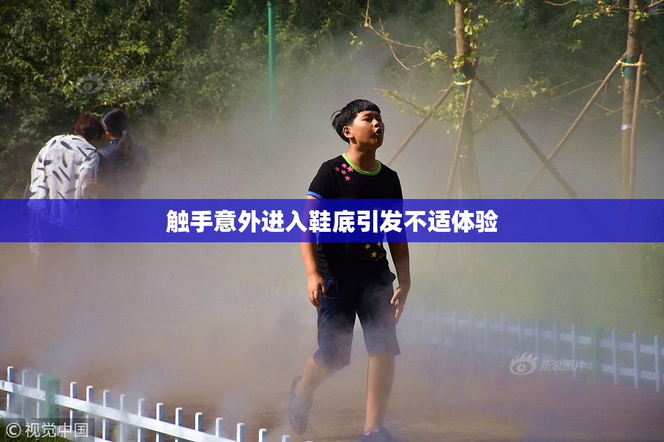 触手意外进入鞋底引发不适体验
