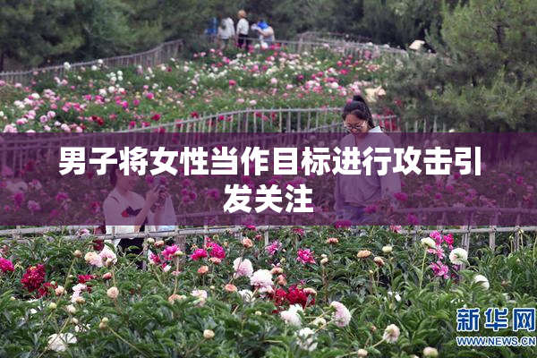 男子将女性当作目标进行攻击引发关注