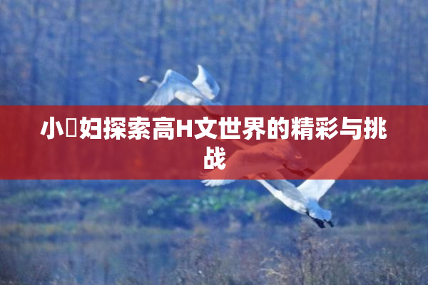 小婬妇探索高H文世界的精彩与挑战