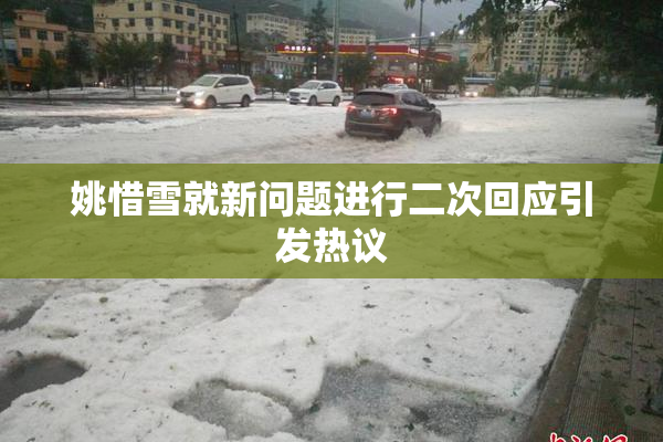 姚惜雪就新问题进行二次回应引发热议