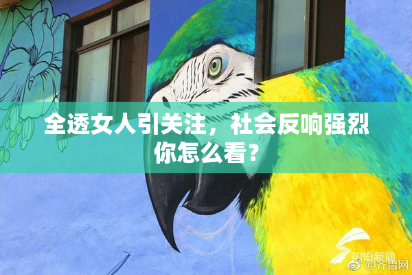全透女人引关注，社会反响强烈你怎么看？
