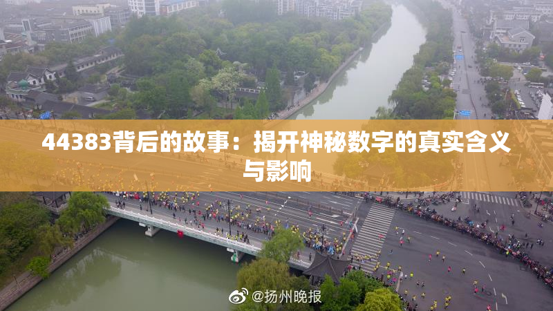 44383背后的故事：揭开神秘数字的真实含义与影响