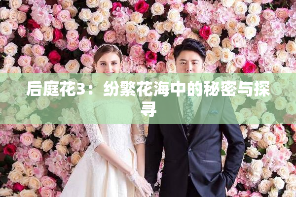 后庭花3：纷繁花海中的秘密与探寻
