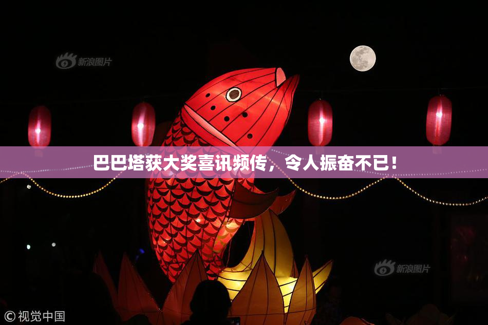巴巴塔获大奖喜讯频传，令人振奋不已！