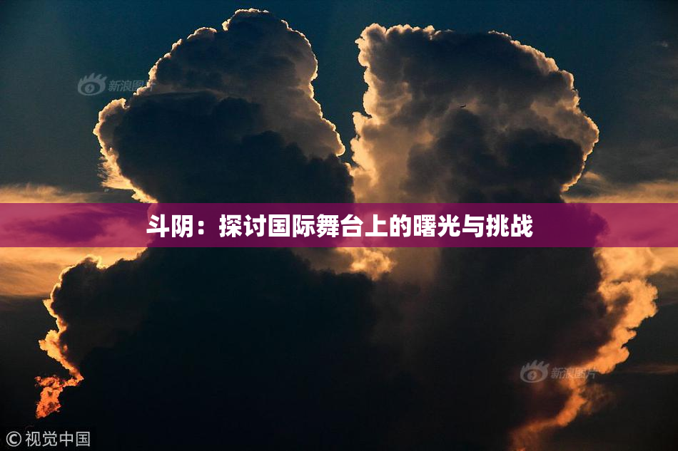 斗阴：探讨国际舞台上的曙光与挑战