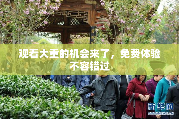 观看大重的机会来了，免费体验不容错过